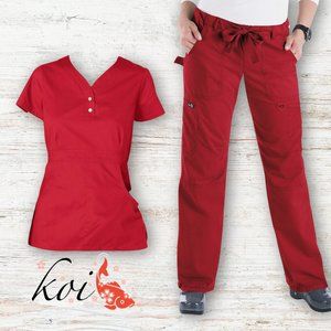 Koi Ruby Scrub Set